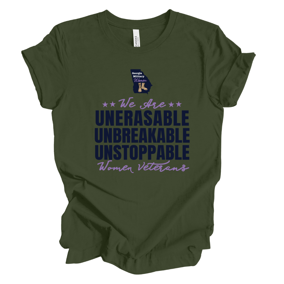 Women Veterans Unerasable T-Shirt