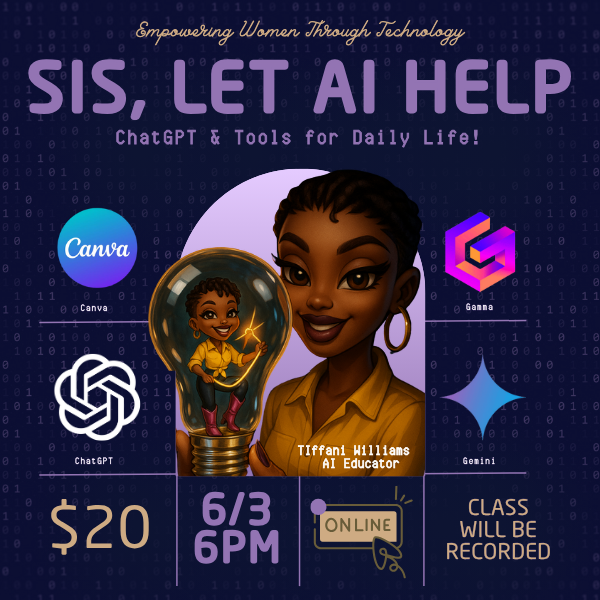 Sis, Let AI Help: ChatGPT & Tools for Daily Life