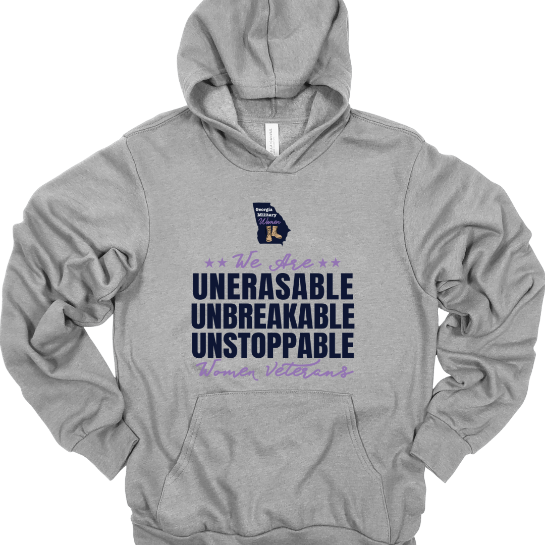 Woman Veterans Unerasable Hoodie