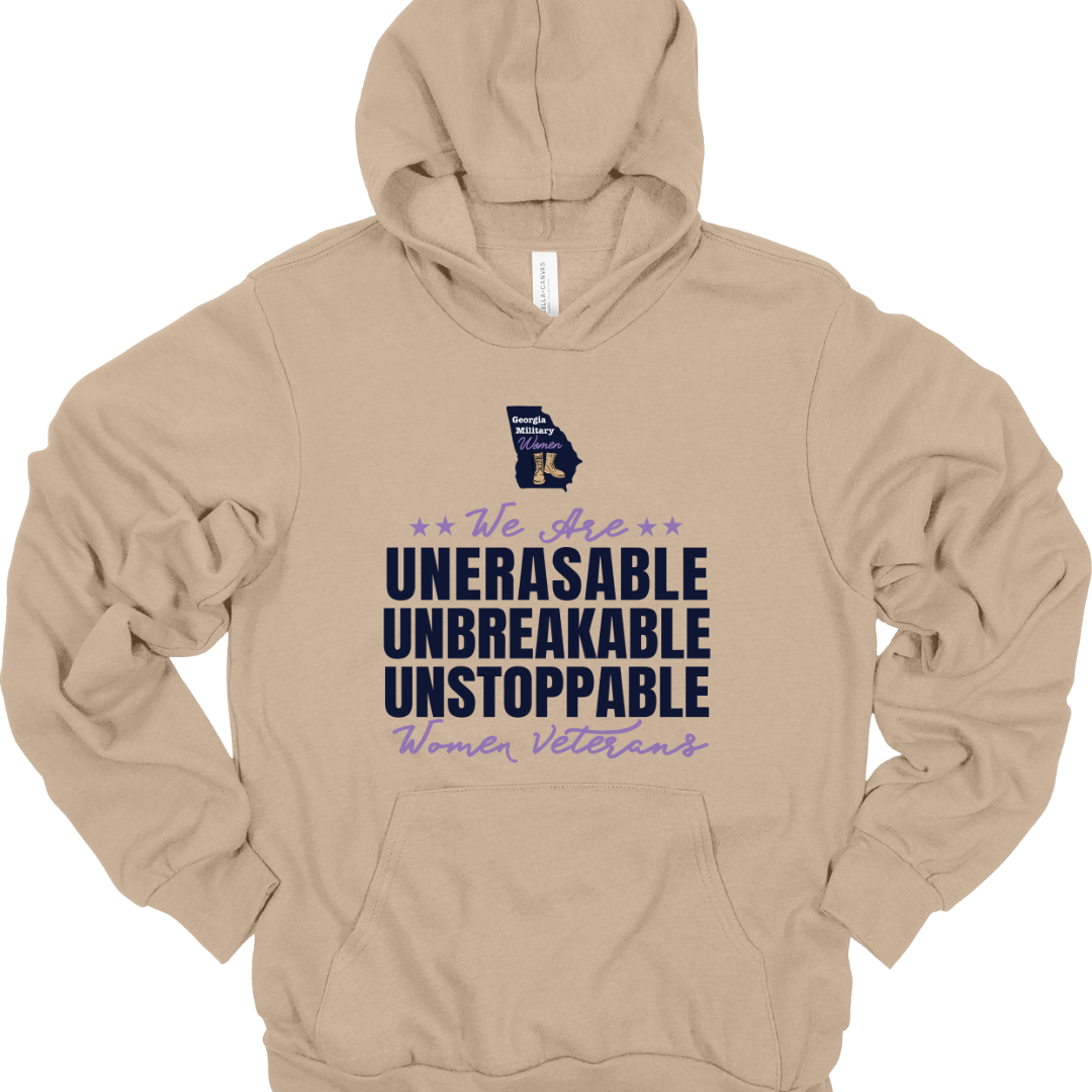 Woman Veterans Unerasable Hoodie