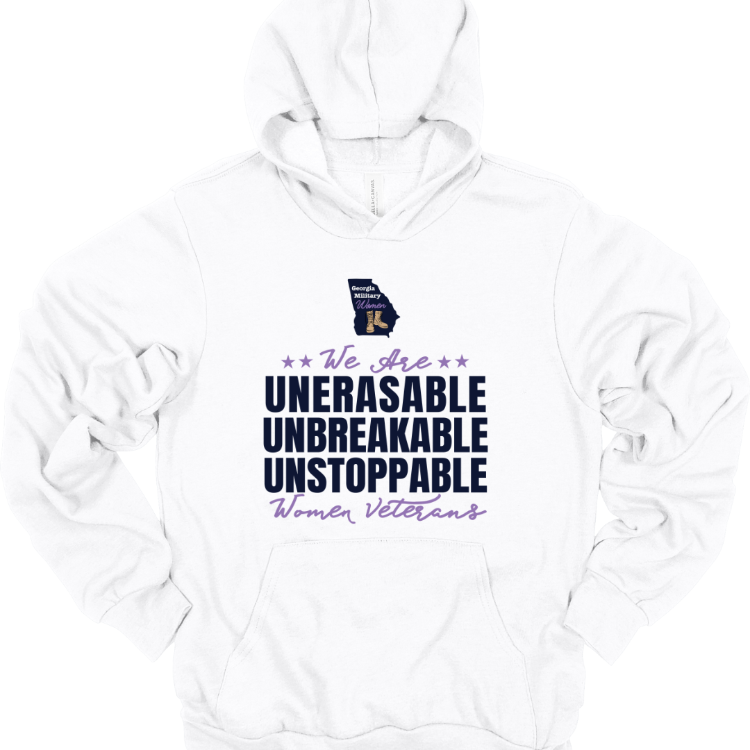 Woman Veterans Unerasable Hoodie