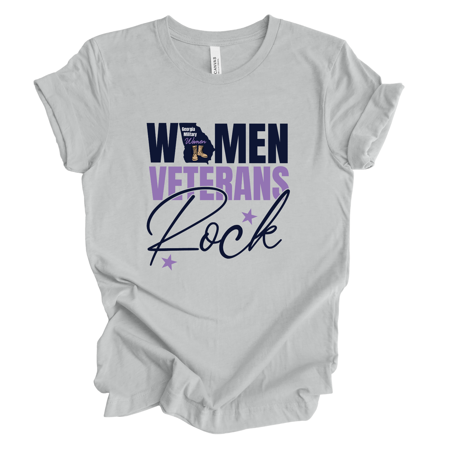 Women Veterans Rock T-Shirt