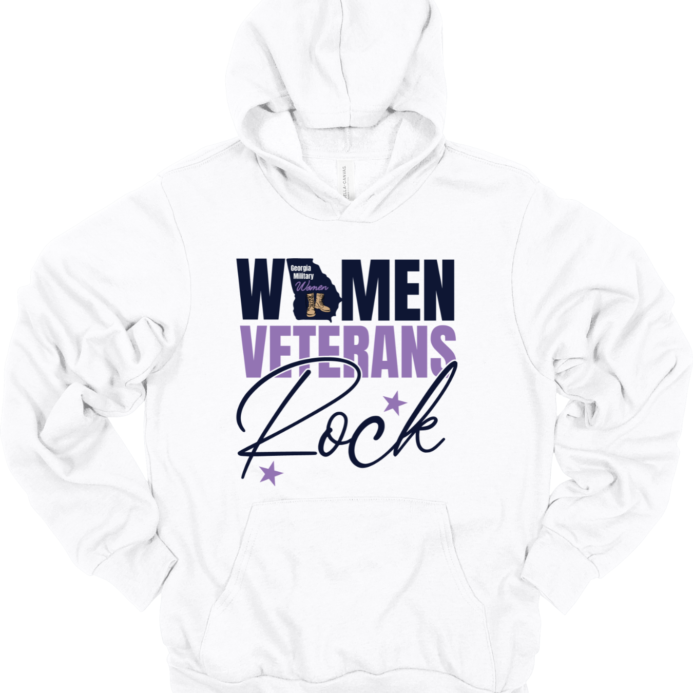 Women Veterans Rock Hoodie