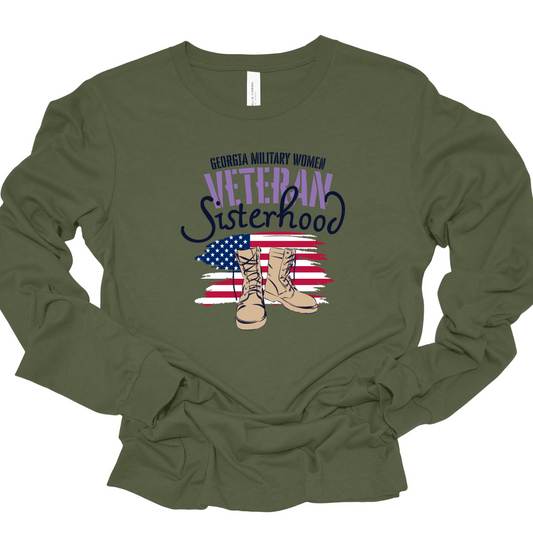 Veteran Sisterhood Long Sleeve T-Shirt